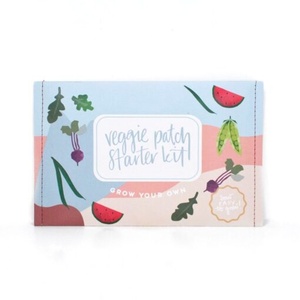 Veggie Patch Country Starter Kit Square Multi-Pack Juego de plantas para jardín Incluye lechuga Sandía <span class=keywords><strong>Remolacha</strong></span> Uso del piso colgante - Product Image 1