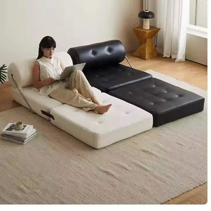 Wholesale Custom 2-Seater Furniture Comfortable Inflatable <b>Sofa</b> <b>Bed</b> Leisure Relax Living Room Lazy <b>Bed</b> Seat - Product Image 1