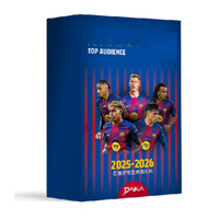20 boîtes de cartes à collectionner Daka 2025-2026 Top FC Barcelone Real Madrids Football Star Box Cadeau en gros Streaming en direct Boîte aveugle