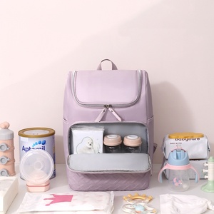 Bolsa de Pañales de Gran Capacidad, Tejida en Tela Oxford de Alta Calidad, Resistente a Salpicaduras, Práctica para Uso Diario, Mochila de Maternidad - Product Image 2