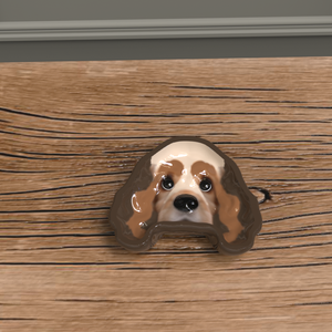 Tazón de Cerámica de Grado Boutique Personalizado para Perros con Forma de Cachorro de Orejas Largas, Plato de Alimentación para Mascotas con Esmalte Brillante para Venta al por Mayor de Marcas Premium - Product Image 4