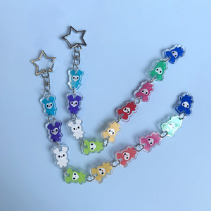Llavero Colgante de PVC Acrílico con Impresión UV de Doble Cara con Imagen de Anime para Decoración y Souvenir - Product Image 3