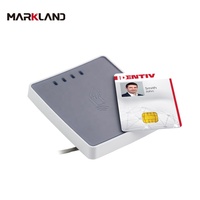 El lector de tarjetas inteligentes de interfaz dual uTrust4701F más práctico compatible con ISO7816,14443, NFC,