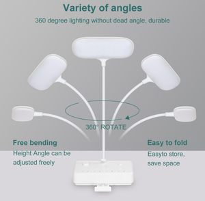 Multiprise électrique américaine LD-4 110V 10A 2000W avec lampe LED et support pour téléphone portable, 2 ports USB-A et 3 prises AC - Product Image 5