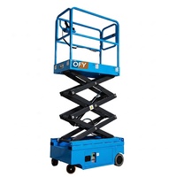 Table élévatrice à ciseaux électrique portable automatique pour une personne, capacité 300 kg, prix plateforme élévatrice à ciseaux