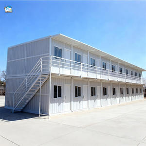 Поставка мобильных контейнерных домов из стальных конструкций, 20-футовые расширяемые модульные жилые общежития, контейнерные дома - Product Image 3