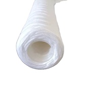 Filtre à poussière personnalisé blanchi en coton PP 1-200um utilisé pour éliminer les solides en suspension dans les liquides résistance aux acides et aux alcalis