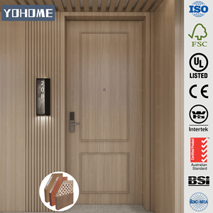 <span class=keywords><strong>Porte</strong></span> coupe-feu en bois standard australien UL10b-10c homologuée Portes coupe-feu intérieures en bois <span class=keywords><strong>Porte</strong></span> coupe-feu Fd60 pour hôtel - Product Image 2