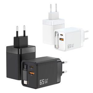 Cable USB C Magnético Retráctil GaN6 de 65W OEM Rápido para Laptop y Teléfono Móvil, <span class=keywords><strong>Cargador</strong></span> GaN - Product Image 1