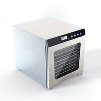 Déshydrateur industriel de fruits et légumes, machine commerciale de séchage de fruits et viandes, déshydrateur 35-80 ℃   Plage de température