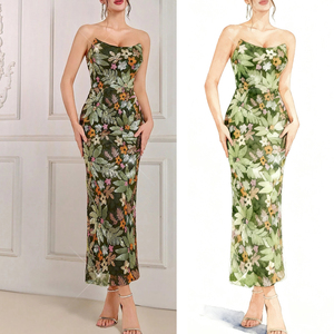 Fábricas OEM Chinas Admiten la Personalización <span class=keywords><strong>de</strong></span> Marcas en Pequeños Lotes <span class=keywords><strong>de</strong></span> <span class=keywords><strong>Vestidos</strong></span> <span class=keywords><strong>de</strong></span> Noche y <span class=keywords><strong>de</strong></span> <span class=keywords><strong>Fiesta</strong></span> Bordados con Lentejuelas <span class=keywords><strong>de</strong></span> Lujo. - Product Image 1