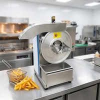 Ligne de production semi-automatique de frites et de chips de pommes de terre, machine à frire les frites, ligne de transformation alimentaire
