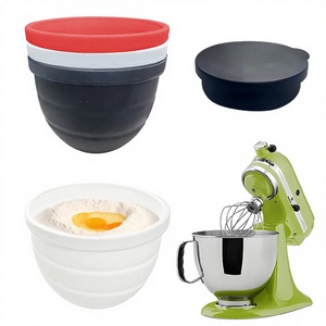 Revestimiento de Silicona para Batidora <span class=keywords><strong>KitchenAid</strong></span>, 3.5-7 Cuartos, Recipiente de Repuesto para Batidora de Cabeza Inclinable, Resistente a Altas Temperaturas - Product Image 4