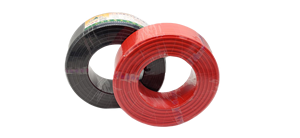 Siyah kırmızı renk kodlu güneş DC tel PV1-F 6mm2, fotovoltaik güç için jeneratör sistemi - Product Image 4