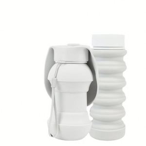Outdoor Pet Water Dispenser Collapsible Food Grade Silicone Cup <b>Dogs</b> Travel Bag-Friendly <b>Bottle</b> for Pets - Product Image 4