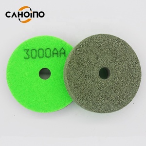 Éponges <span class=keywords><strong>abrasives</strong></span> en fibre de 4 pouces pour le polissage du marbre - Product Image 3