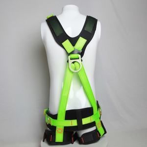 ชุดสายรัดนิรภัยแบบเต็มตัวสำหรับปีนผาภายนอกอาคาร สีสันสดใส สวมใส่สบาย เหมาะสำหรับการปฏิบัติงานบนผนังสูง และการช่วยเหลือฉุกเฉิน - Product Image 1