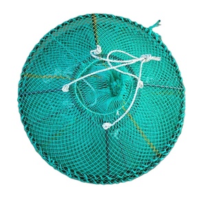 Nhà Máy Trực Tiếp Bán Buôn Creel Lồng Cho Ốc Biển Cone Bẫy Có Thể Gập Lại Khung Thép Net Nhựa HDPE Chất Liệu Cho Tôm Câu Cá - Product Image 3