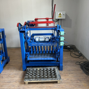 Máquina automática de fabricación de arena y plástico fácil de operar, molde de ladrillos de hormigón de bloque hueco Manual - Product Image 5