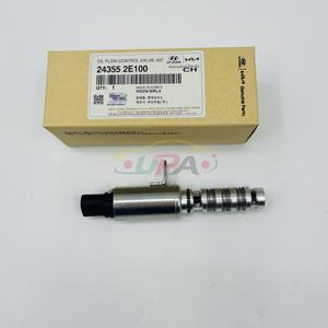 24355-2E100 Válvula de control de aceite de sincronización de gasolina 24355 2E100 compatible con H-YUNDAI i10, i20 1.0, 1.2 243552E100 - Product Image 1