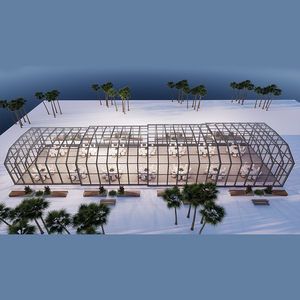 Kits de véranda modernes Angel Brand à prix abordable, packs de véranda DIY complets avec toiture en verre trempé transparent et mobilier - Product Image 3