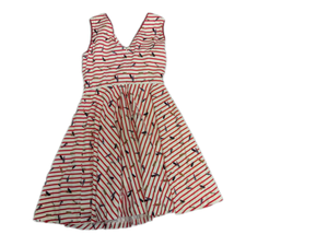 Dames Gebruikte Zomerjurk W002-2 Tweedehands Kleding Gemengde Maat & Materiaal Voor Gerecyclede Mode - Product Image 3