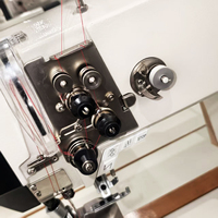Máquina de Coser Industrial de Doble Aguja P6-972B SIMGE, Puntada Recta, Nueva, de Alta Velocidad, con Lubricación Automática
