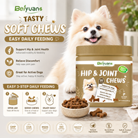 Complément alimentaire pour la mobilité des chiens, sous forme de friandises molles pour les articulations, avec glucosamine, chondroïtine, MSM, pour la santé osseuse, fabricant OEM