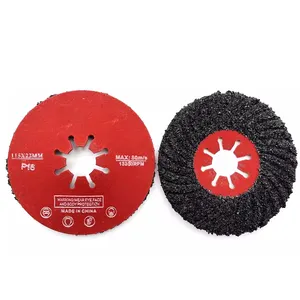180mm Grinding wheel Flap Disc Industries Silicon Carbide Semi-Flexible Discs Grit