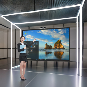 85Inch Interactive Smart Board 8mm Tempered Glass Anti-Scratch Vandal Resistant 20 Point Touch for School Public Library - Product Image 2