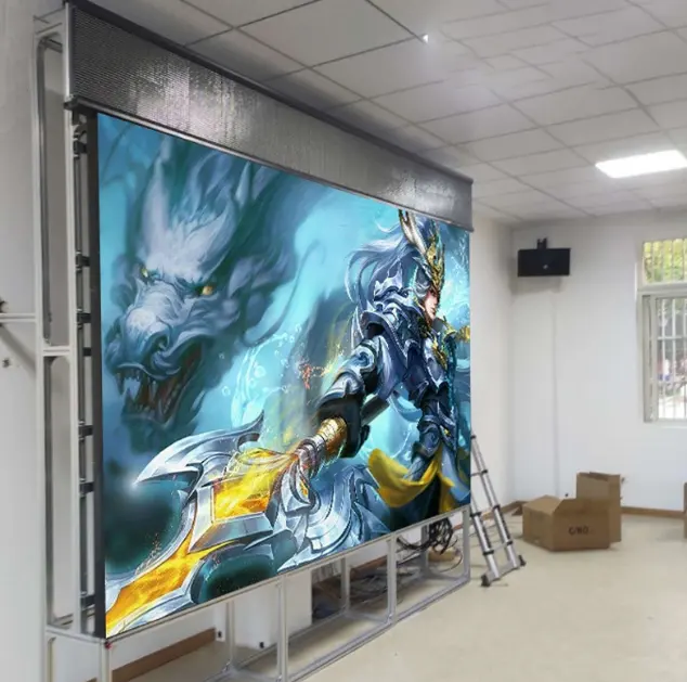 Full color indoor high definition LED display can be used as conference room exhibition hall advertising equipment