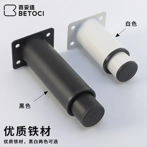 Betoci Furniture Leg Iron Adjustable Support Feet For Cabinet <b>Sofa</b> Coffee <b>Table</b> Heavy Duty Minimalist Design - Product Image 1
