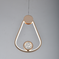 Luminaire suspendu LED moderne à tête unique JACKSUN, hauteur réglable, pour villa et hall, garantie de 2 ans