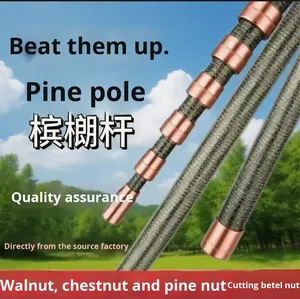 5-18m調節可能な長さの伸縮式カーボンファイバー製ディップネットポール、松ぼっくり、栗、ビンロウジ、大型物体の採取用-魔法の道具 - Product Image 4