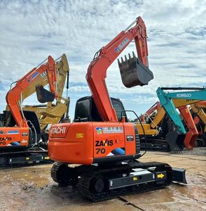 7-тонный подержанный гусеничный экскаватор <span class=keywords><strong>Hitachi</strong></span> ZX70 в продаже - Product Image 2