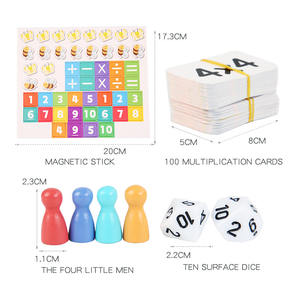 Montessori Educación Temprana Niños Cálculo de Números Caja de Ayuda <span class=keywords><strong>PARA</strong></span> LA Enseñanza Escuela <span class=keywords><strong>Primaria</strong></span> Matemáticas Juego de Mesa Juguete - Product Image 2