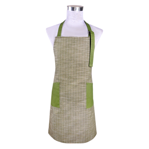 Custom Logo Printed Barista Uniform For Men Sleeveless Cotton <strong>Apron</strong> Reusable For Cleaning - Product Image 4