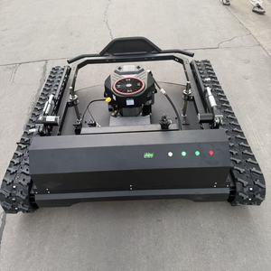 <span class=keywords><strong>Tondeuse</strong></span> à gazon télécommandée à essence, largeur de coupe 1200 mm, autonomie prolongée, forte capacité de montée en pente pour maison, ferme, verger, barrages - Product Image 1