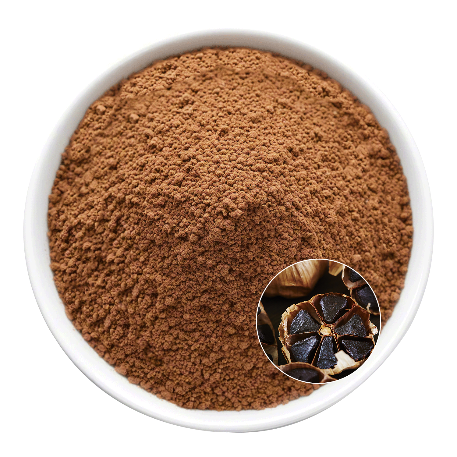 Concentrated Black Garlic Powder Extract - Antioxidant-Rich Plant Ingredient
