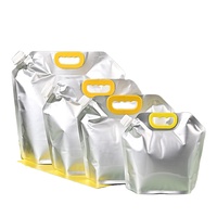 Sac de buse en feuille d'aluminium Emballage alimentaire Pochette debout avec bec pour boissons au lait liquide Thé au lait Jelly Tea