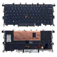 Nuevo Teclado de Marca para ThinkPad X1 Yoga 1.ª Gen 20FQ 20FR Retroiluminado 00PA078 Teclado para Portátil Universal