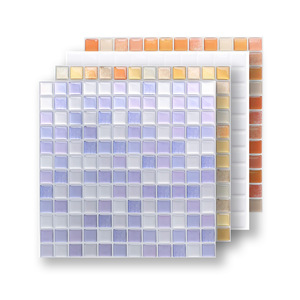 Custom Self-Adhesive Wallpaper, 3D Crystal Resin Wall Decals <strong>for</strong> Kitchen and <strong>Rented</strong> Apartments DIY Waterproof Wall Stickers - Product Image 2