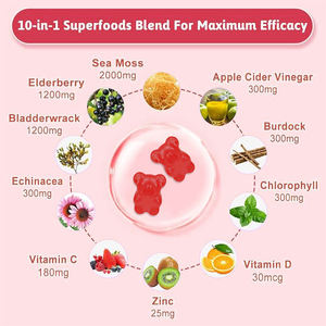 WXW Stock Pueraria Mirifica Gommes pour le bien-être des seins Gommes pour la fermeté naturellement Pueraria Mirifica Extract Gummy - Product Image 3