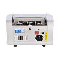 Détecteur de devises Reconnaissance automatique des devises Détection UV/IR/MG Dollar américain Euro Peso Ruble Pièces en plastique Tension 220/110