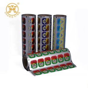 3 mil di Calore Sigillo di Alluminio Metallico PET/VMPET/PP Easy Peel Off PP Tazza Pellicola di Tenuta Della Tazza Della Gelatina/Latte Tazza di Tè di Tenuta Pellicola - Product Image 3