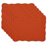 Set de table matelassé moderne, écologique, luxueux, 100% coton, résistant à la chaleur, pour mariage et fête