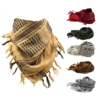 Оптовая продажа shemagh арабский шарф мужские легкие хлопковые шарфы Ветрозащитный квадратный шарф с кисточкой 110*110