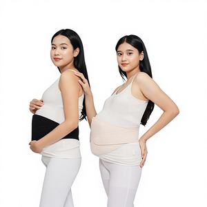 สายรัดพยุงหน้าท้องสำหรับหญิงตั้งครรภ์ นุ่ม ระบายอากาศได้ดี ซักได้ ปรับได้ เข็มขัดพยุงหลังสำหรับคุณแม่ตั้งครรภ์ ทำจากโพลีเอสเตอร์และฟองน้ำ - Product Image 1