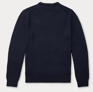 Suéter Personalizado <span class=keywords><strong>Lauren</strong></span> OEM, Clásico de Otoñ<span class=keywords><strong>o</strong></span>, Corte Recto, Cuello Redondo, 100% Algodón, Anti-Pilling, con Bordado 3D, ODM - Product Image 4