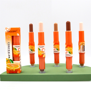 Corrector de Color de Maquillaje con Vitamina C <span class=keywords><strong>TLM</strong></span>, Corrector de Dos Cabezas, Base de Maquillaje en Barra, Iluminador de Larga Duración, Lápiz Corrector - Product Image 6